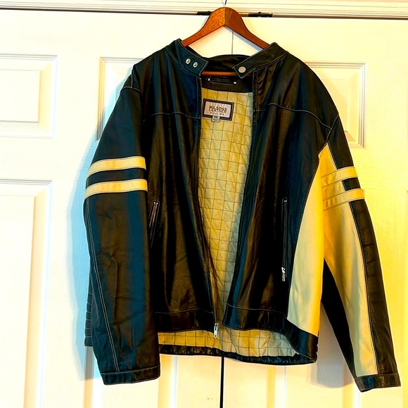 Vintage Wilson Leather Motorcycles Jacket - Picture 2 of 4